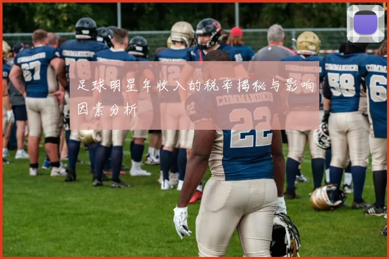 足球明星年收入的税率揭秘与影响因素分析
