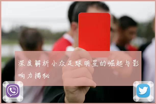 深度解析小众足球明星的崛起与影响力揭秘
